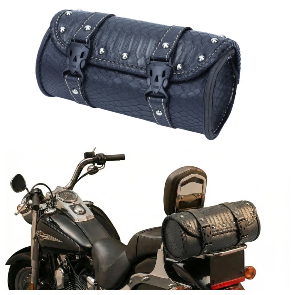 ️ Estoque pronto Envio rápido Motocicleta Harley Veículo Elétrico Rider Toolkit Mini Bolsa Lateral Cabeça Cauda Bolsa Un