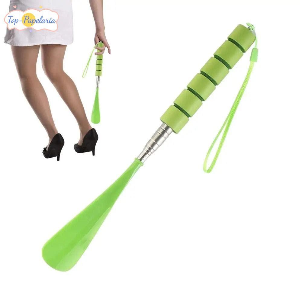 Calçadeira Retrátil Perfumada , Buzina De Sapato Acessório Com Alça Longa , Colher De Sapatos Levantadora De Plástico