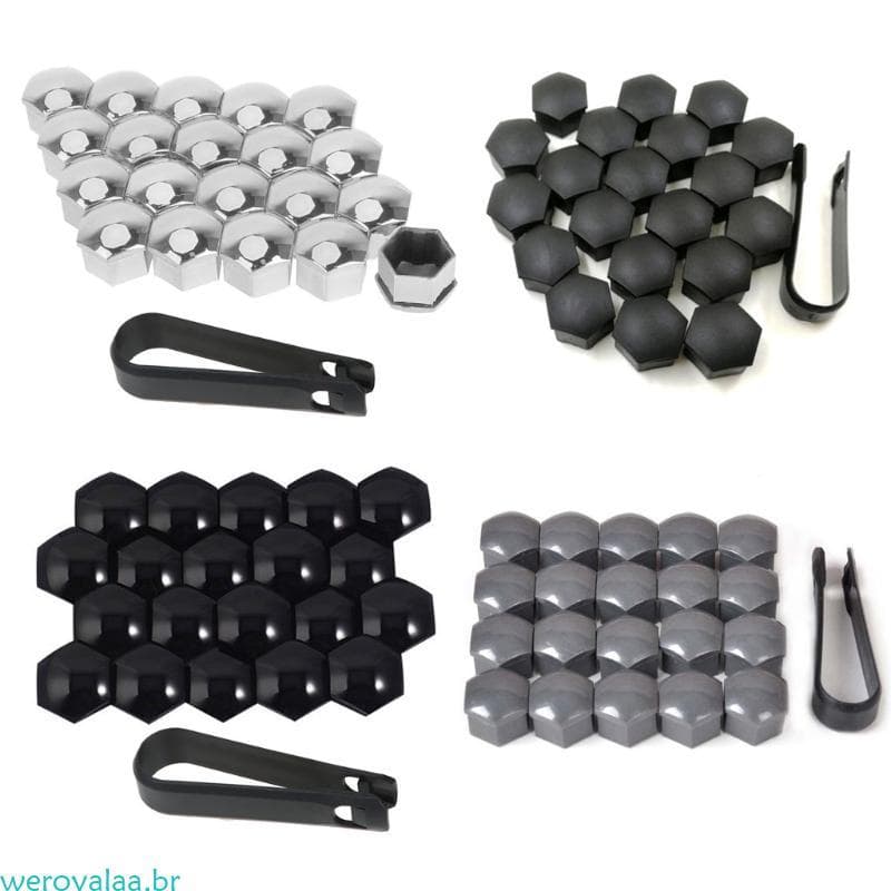 Kit Tampas Parafuso Da Tampa Do Cubo Das Centrais Weroyala