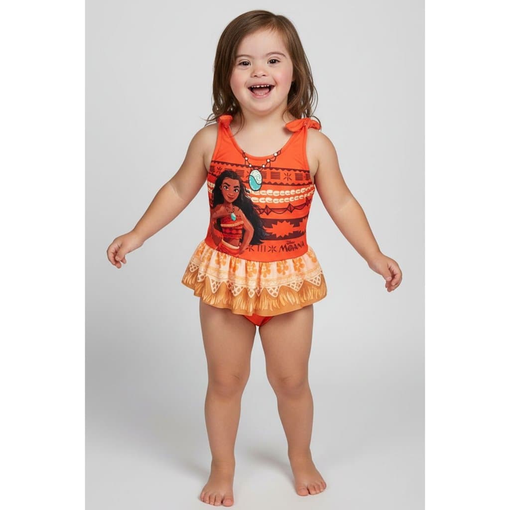 Maiô Infantil Feminino Moana