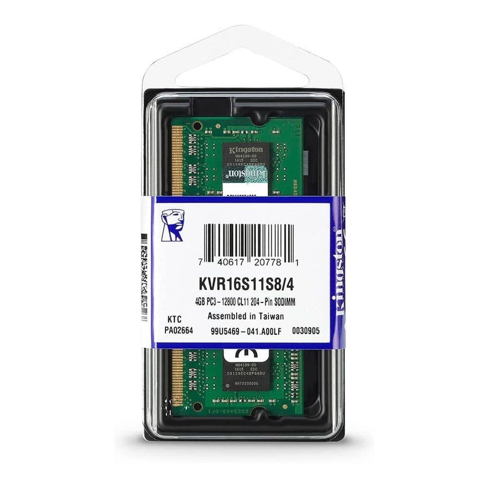 Memória Kingston DDR3 4GB SODIMM KVR16LS11/4