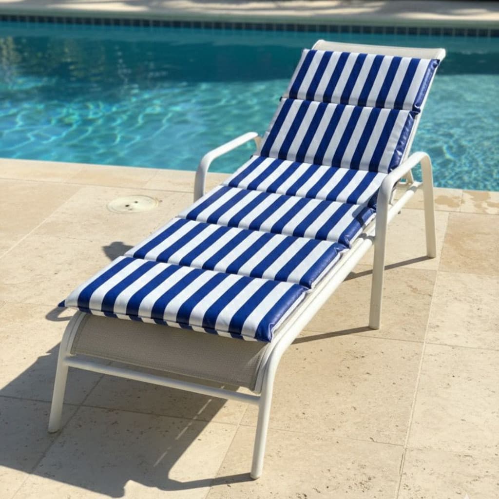 Colchonete Almofadado P/ Espreguiçadeira Dobravel Piscina