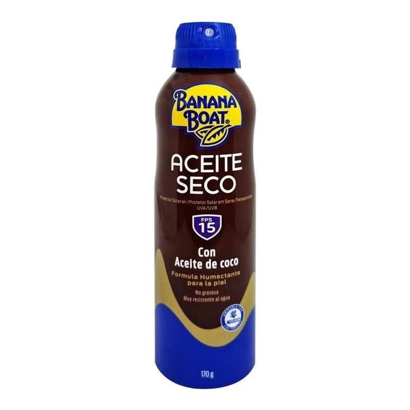 Bronzeador Banana Boat Spray Aceite Seco Fps15 170g VAL 11/2026