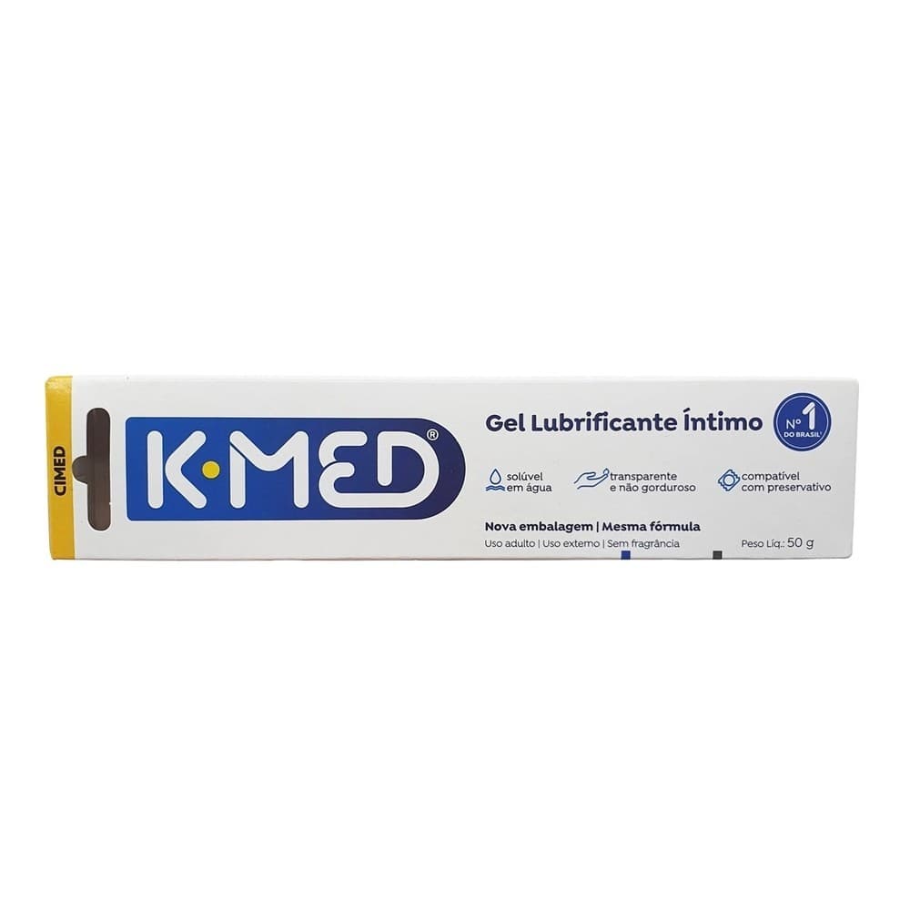 Gel Lubrificante Íntimo a Base de Água 50 g - K-Med Kmed
