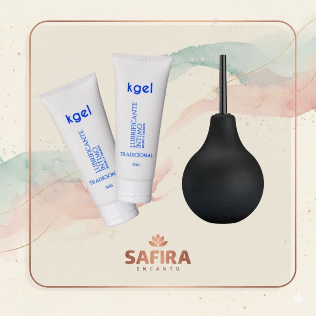 Kit 2 K-Gel + Ducha: Mais Conforto, Higiene e Praticidade Intenso