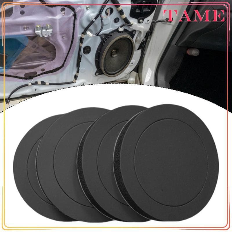 [Tame_sz] Almofada Bloqueadora De Alto-Falante De Espuma De 4x 6.5 Polegadas Com Isolamento Acústico Universal 360