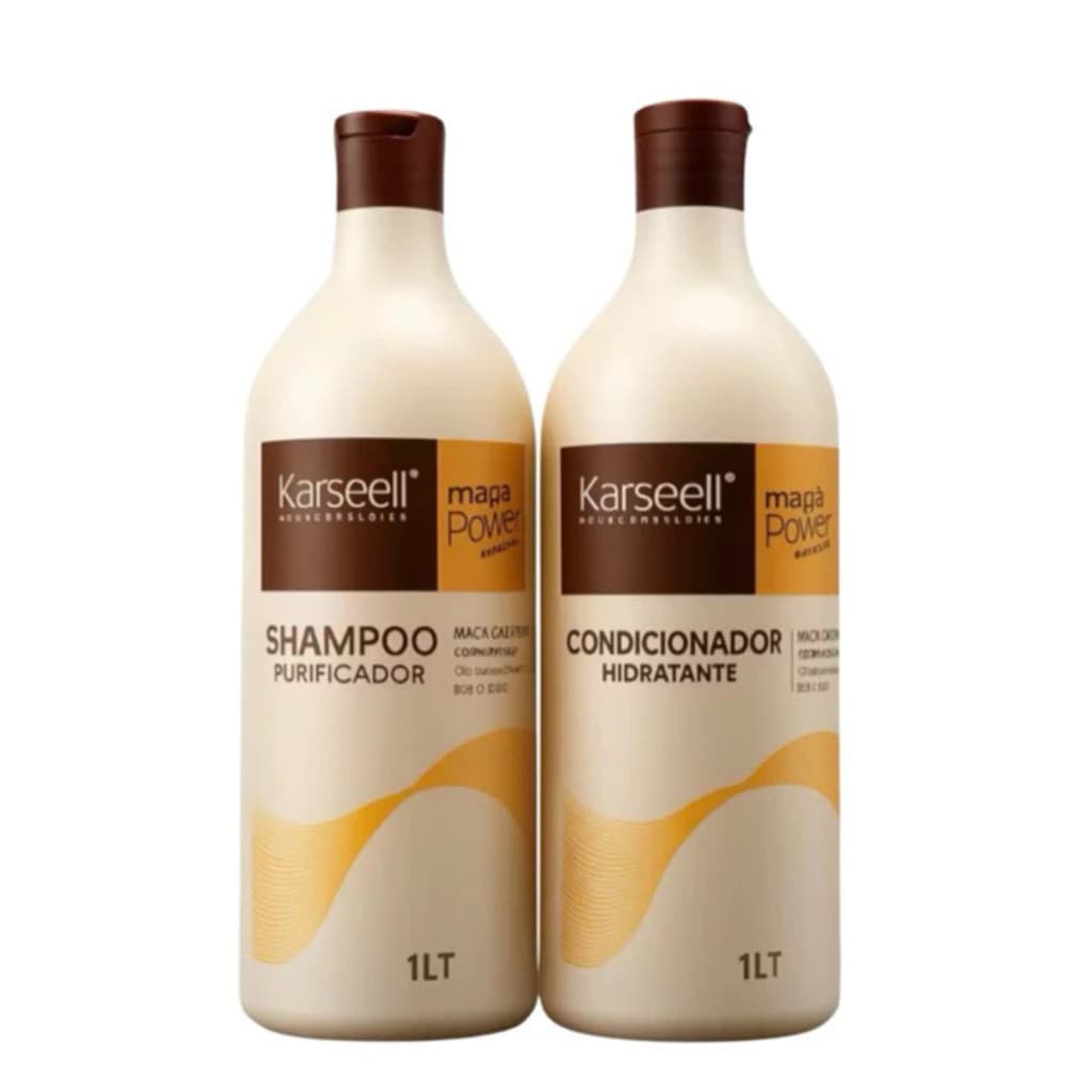 Karseell Condicionador de 1 Litro Shampoo Hidratante de 1 Litro