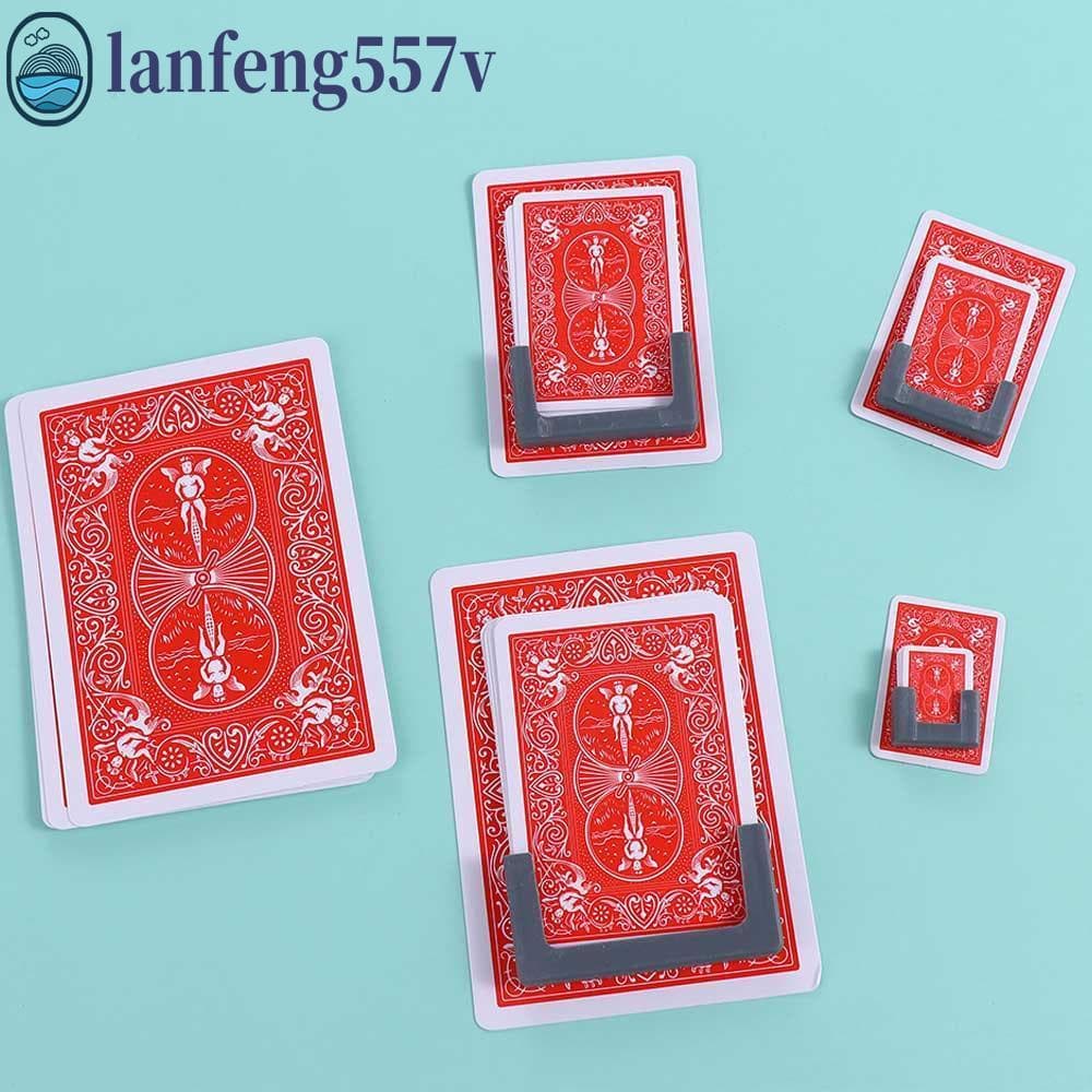 LANFENG Cartões De Encolhimento , Truques De Mágica , Adereços Cartão De Jogo Grande A Pequeno Desempenho , Ilusão , Bri