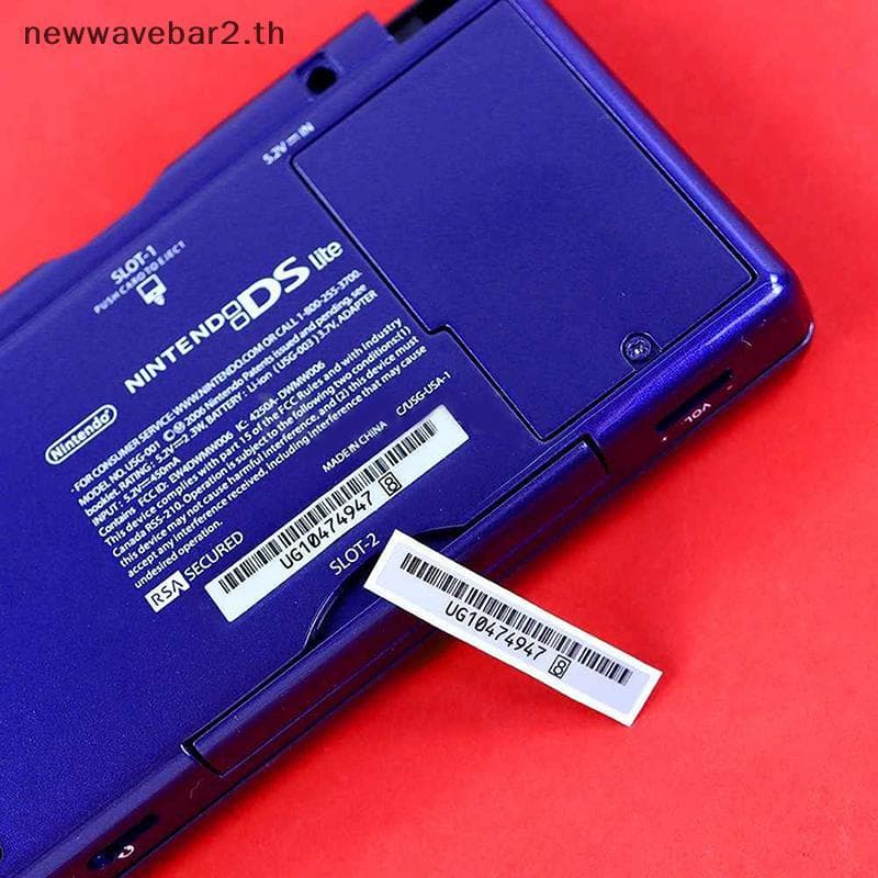 waveba 20 Peças Para NDSL Código De Barras Número Serial Ba Remendo Etiqueta De 3DS 3DSXL Novo 3DS XL LL NDSiXL Universa