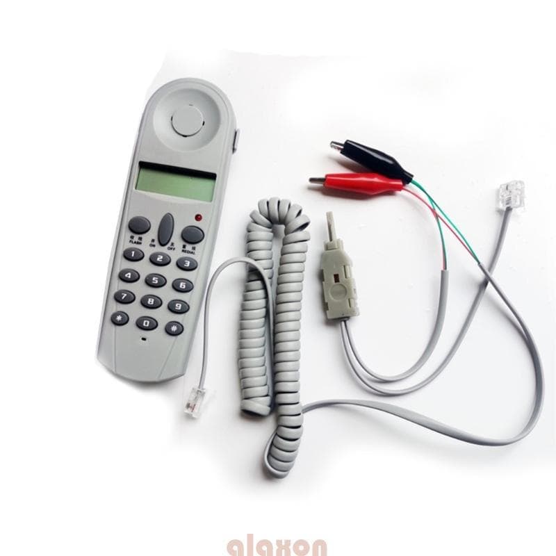 Testador Linha Telefônica C019 Profissional Para Técnicos Escritório Doméstico Amadores Manutenção Ind