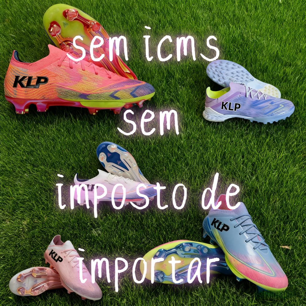 Chuteiras Botas de Futebol Unissex FG KLP Múltiplos Locais Múltiplas Cores Disponíveis society 