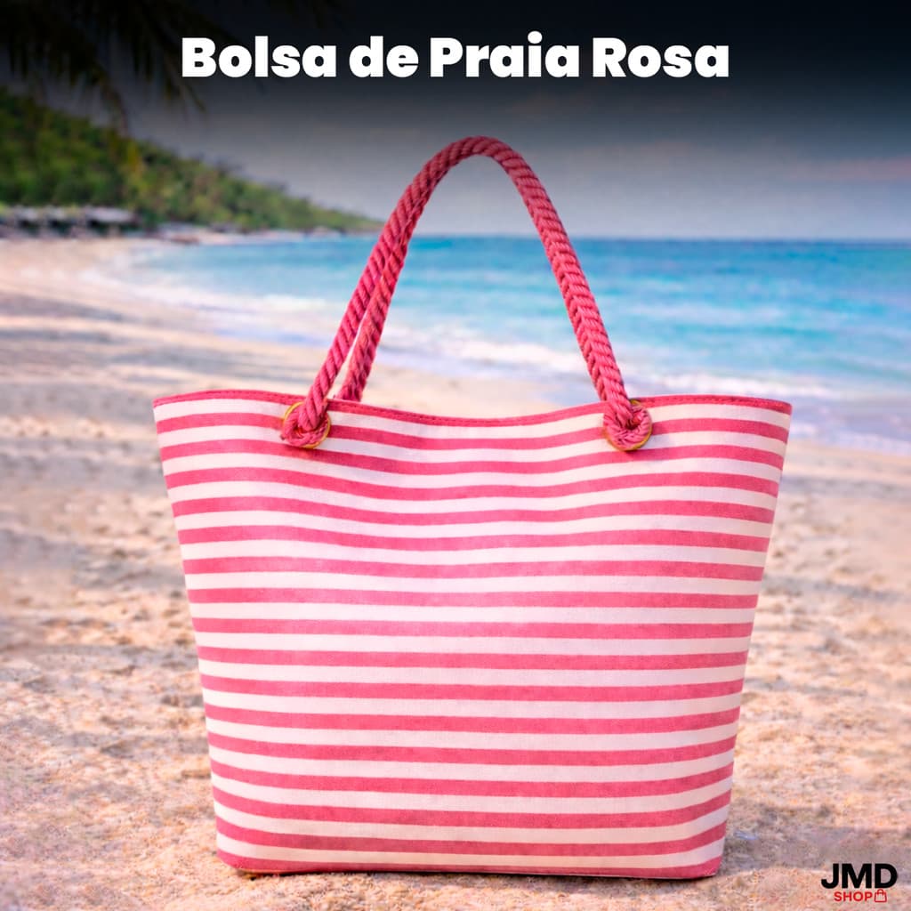 Bolsa de Praia com Nécessaire para Lazer Passeios e Viagens