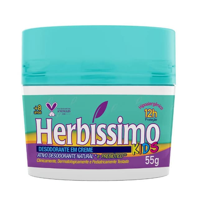 Herbíssimo Desodorante em Creme Kids 55g