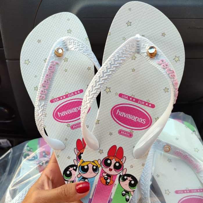 CHINELO HAVAIANAS MENINAS SUPER PODEROSAS