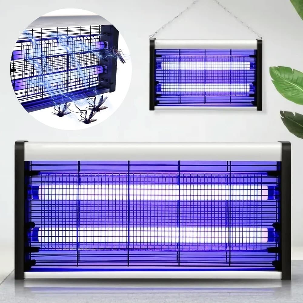 Mata Mosca Elétrico Mosquito Pernilongo Lâmpada UV Mosquiteiro 110V ou 220V