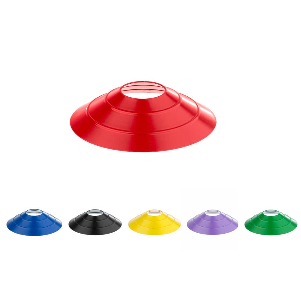 Kit 15 Cone Disco Tartaruga Chapéu Chines para Treinamento Funcional Academia Fitness