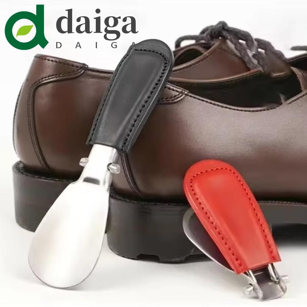 Calçadeira Dobrável Para Idosos DAIGA , Bolsa De Couro Com Alça PU , Buzina De Sapato De Aço Inoxidável , Auxílio Uso