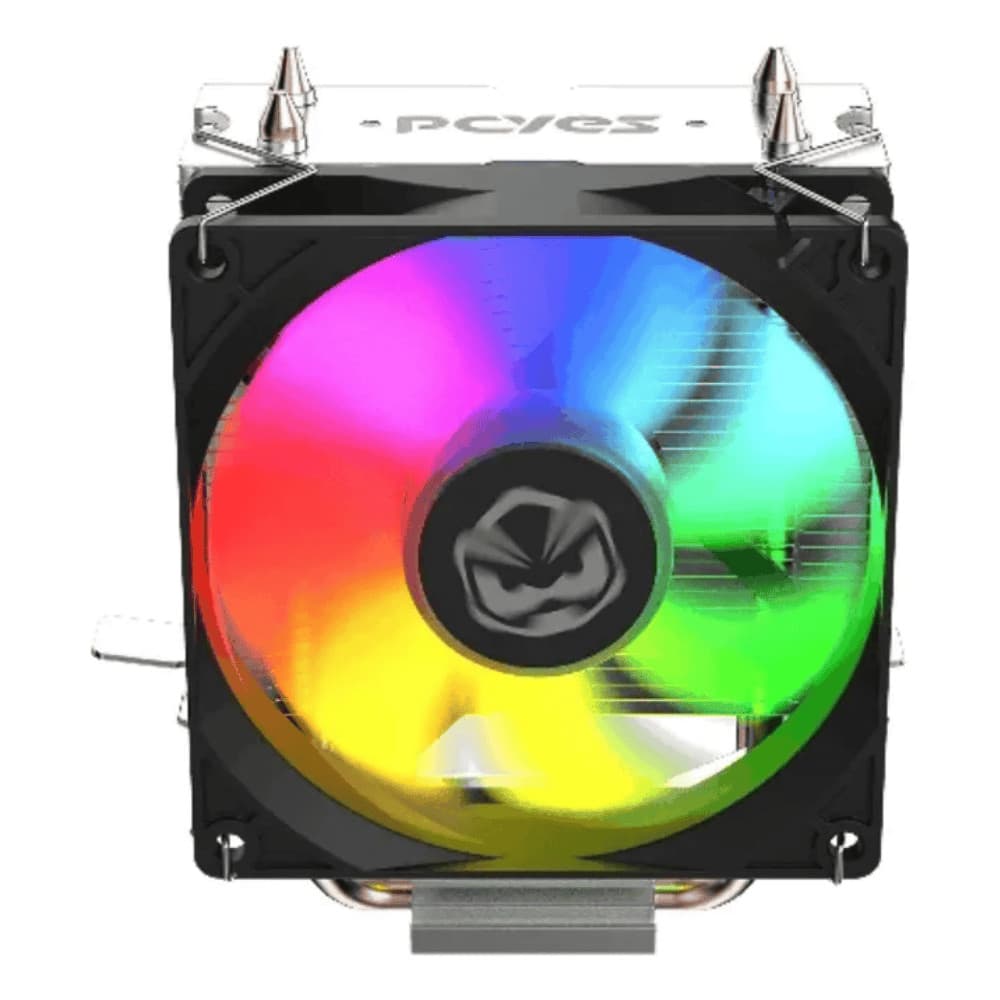 COOLER PARA PROCESSADOR PCYES TUNDRA 90 BLACK VULCAN TDP 115W ACTBK90