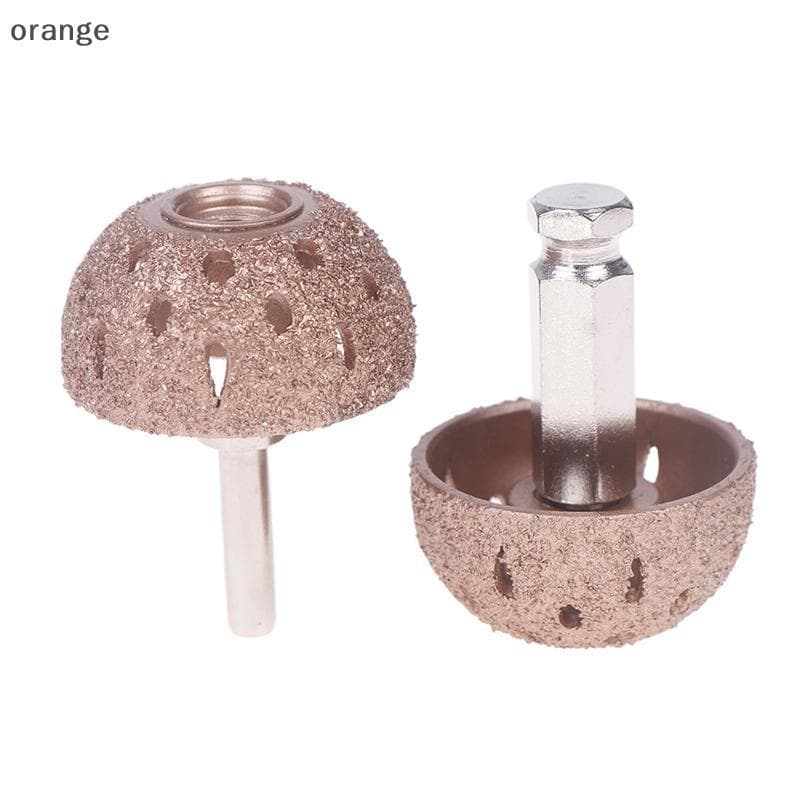 [Laranja] Ferramentas De Moagem Para Reparo De Pneus Cabeça Roda De Polimento De Grão Grosso Com Haste De Ligação VN