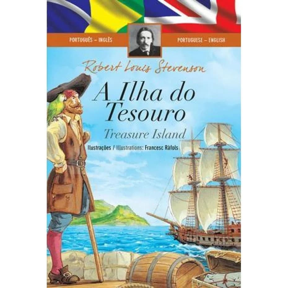 A ILHA DO TESOURO - TREASURE ISLAND autor ROBERT LOUIS STEVENSON