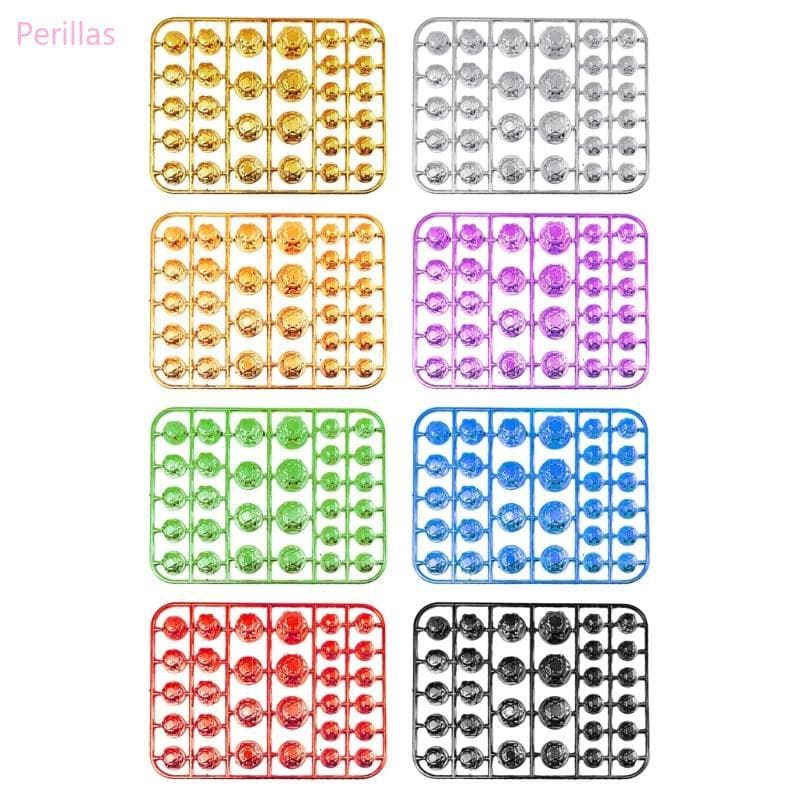 Perillas 30 Peças Parafuso Cobertura Cabeça Modificação Motocicleta Decorativas Para Scooter