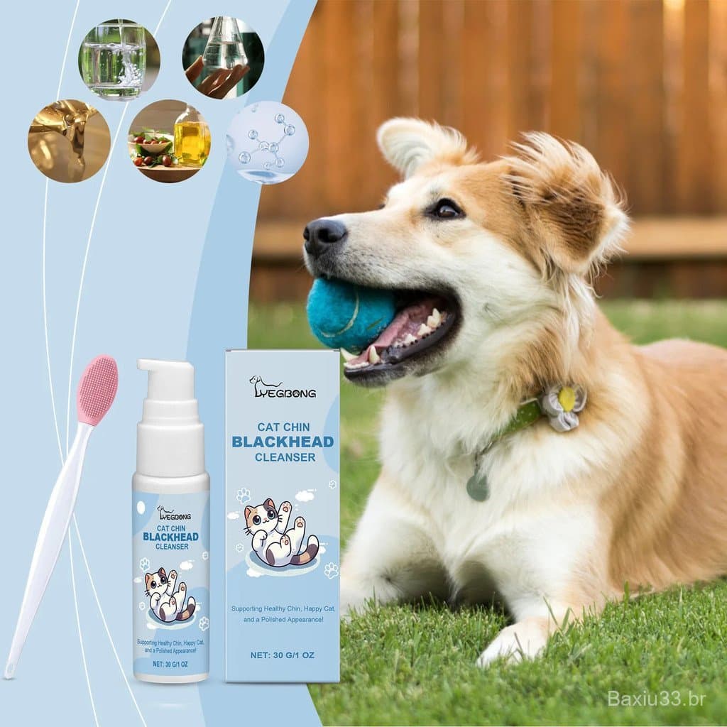 YEGBONG Pet Chin Cleaning Care Kit Gentle Cleaning for Dogs & Cats 30g Model YE-G01-0129-01