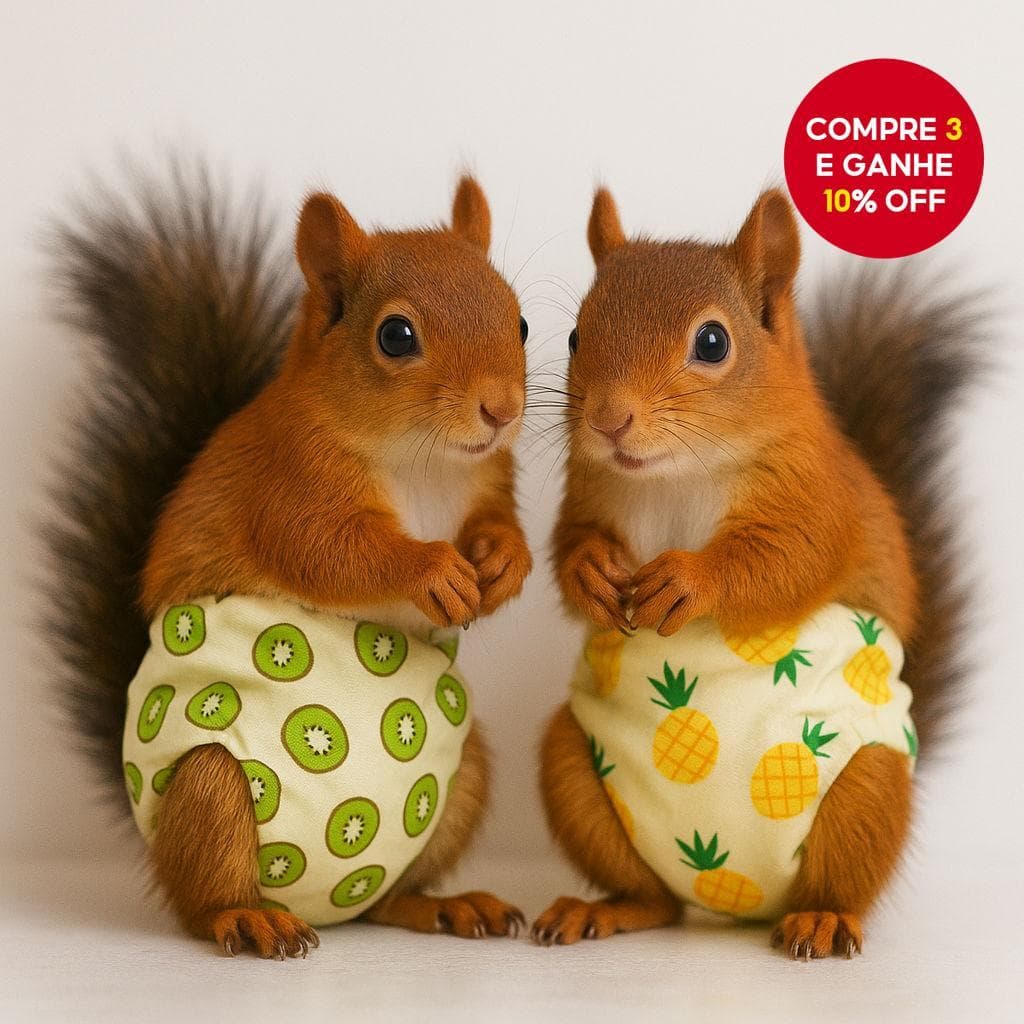 SquirrelCare Fraldas Laváveis Descartáveis Absorventes Suprimentos De Treinamento Para Animais De Estimação Esquilos E P