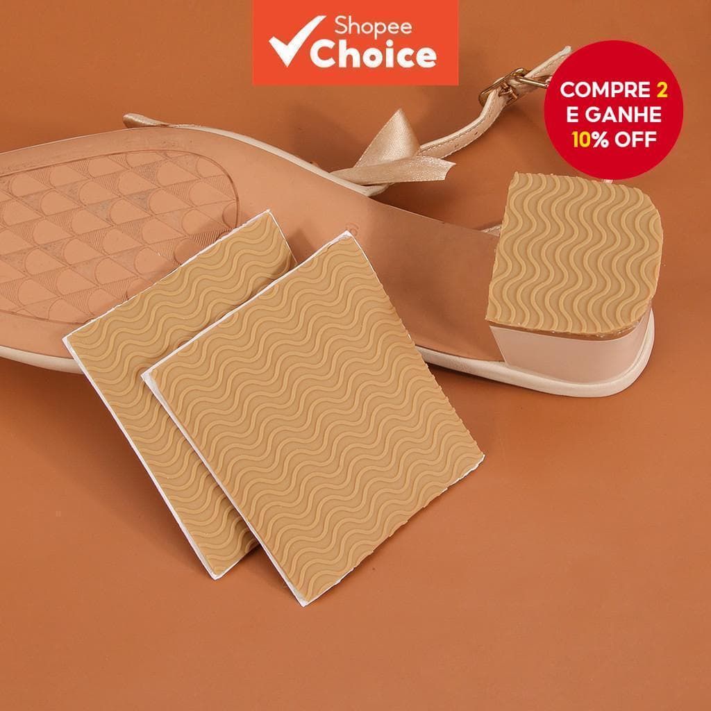 Par de Adesivos Protetores Antiderrapantes para Solas de Sapatos de Salto Alto, Unissex.
