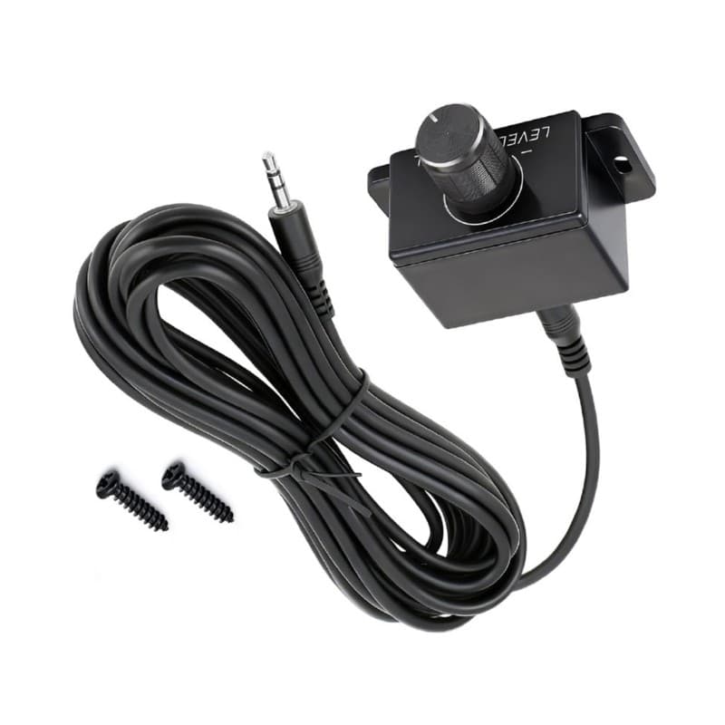 KOOL Botão Controlador Áudio Amplificador Carro Regulador Volumes Bass Subwoofer Ajustador Veículo 5m