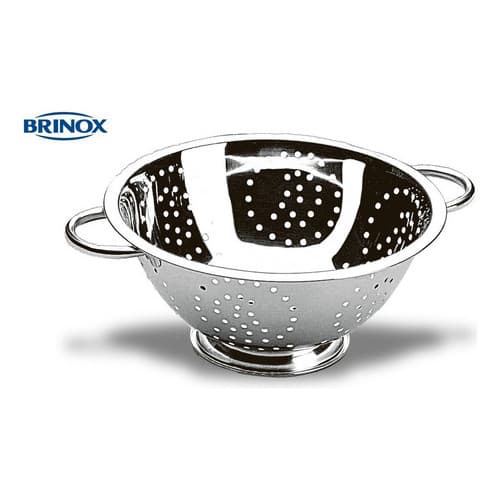Escorredor De Macarrão Massa Inox Brinox Com Alça Cozinha