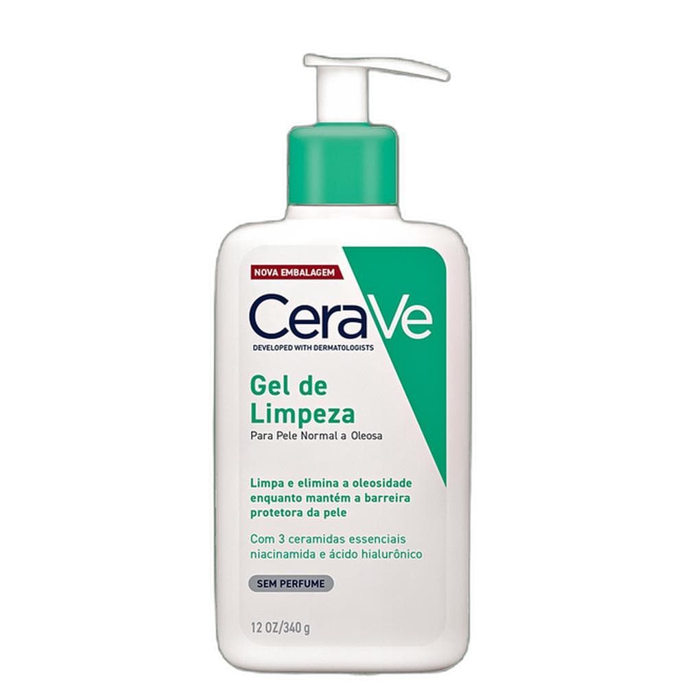 CeraVe - Gel de Limpeza Facial 340g
