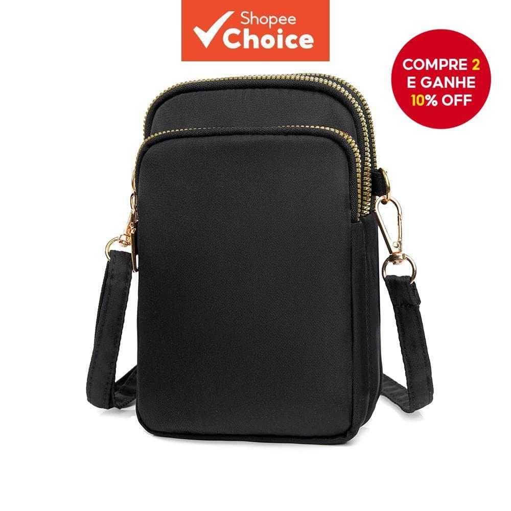 Nova Carteira Unissex Caso Do Telefone Móvel Masculino Crossbody Saco Grande Capacidade Organizador Presente Para Namora