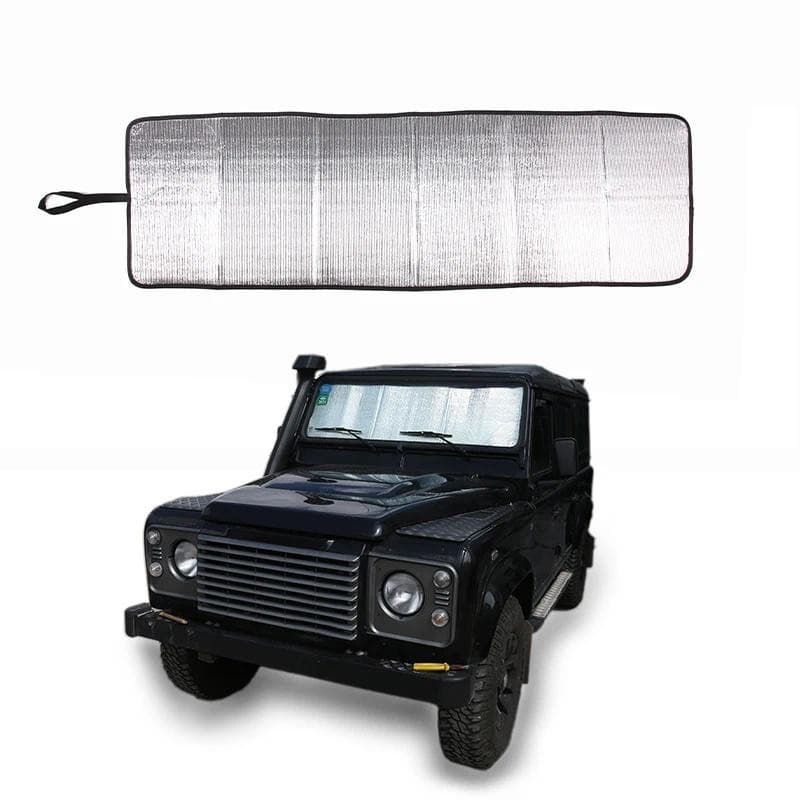 Para Land Rover Defender 90 110 2004-2022 Pára-Brisa Do Carro Sol Guarda Cobre Viseiras Da Janela Dianteira Acessórios A