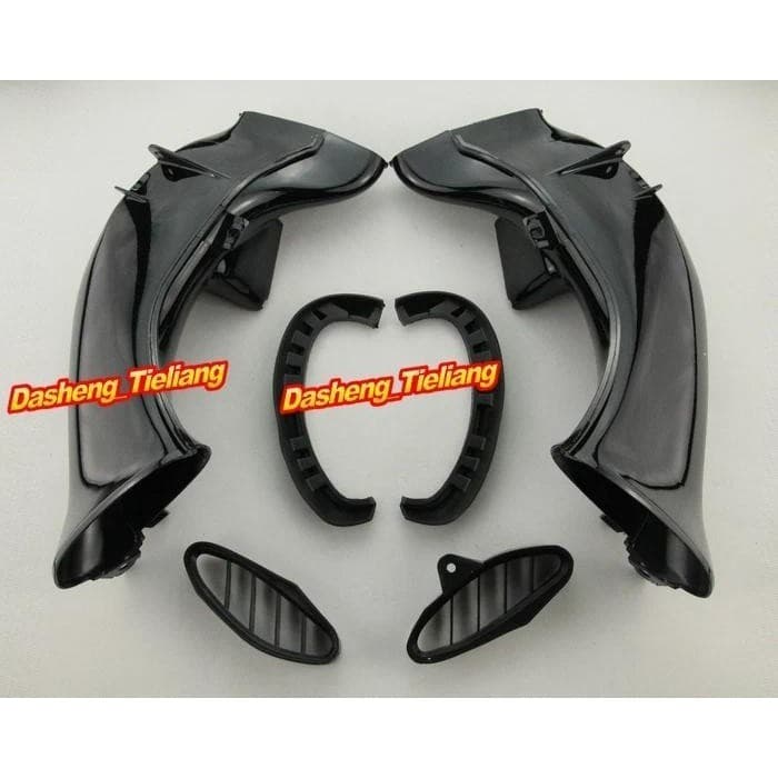 Duto De Tubo De Admissão De Ar Ram Para Motocicleta , Yamaha YZF R1 2004 2005 2006-R1 04 05 06 , Peças Pretas