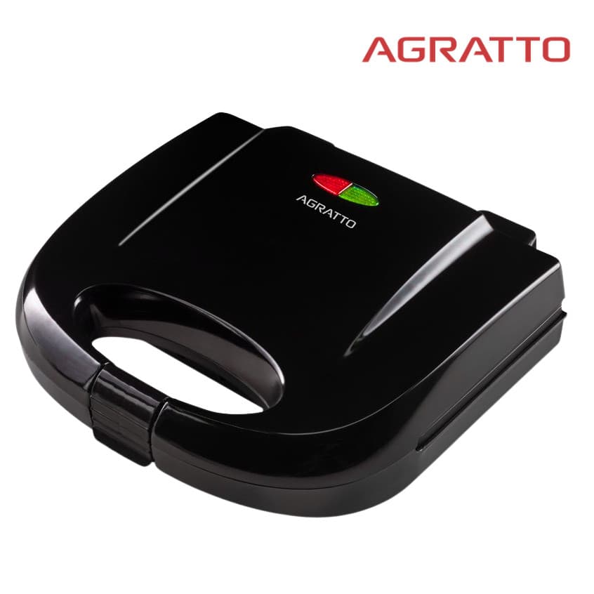 Sanduicheira Elétrica Grill e Waffle Antiaderente 750W Agratto