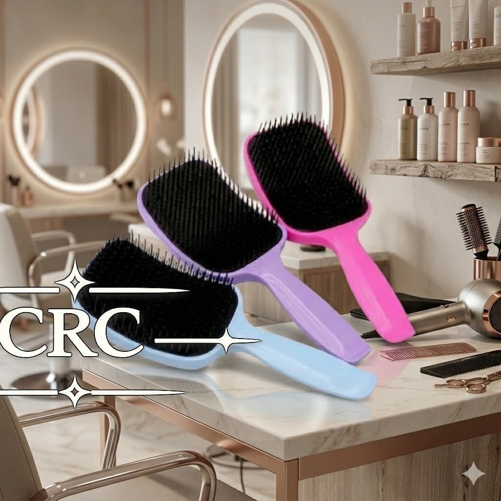 Escova Raquete Desembaraço Suave e Sem Quebrar os FiosDEYA