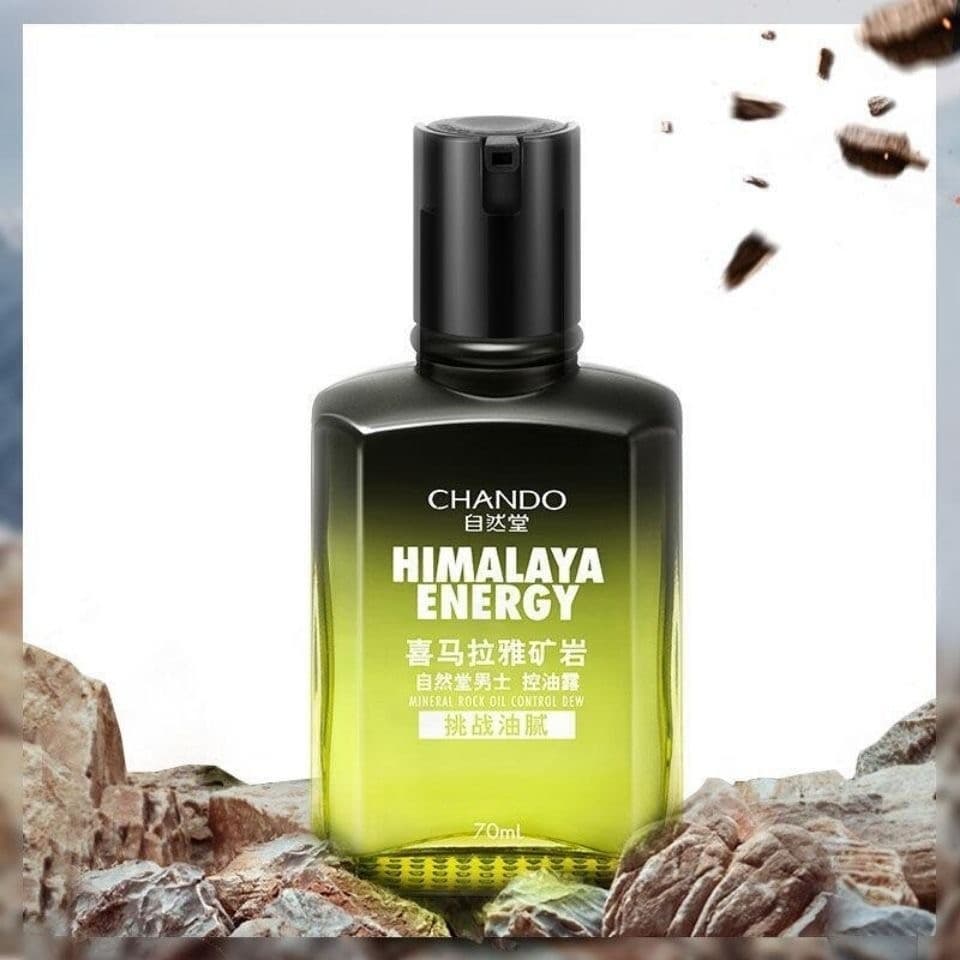 [Nova chegada] Loção masculina Natural Hall Glacier Oil Control Loção refrescante de equilíbrio para remoção de Acne Hid