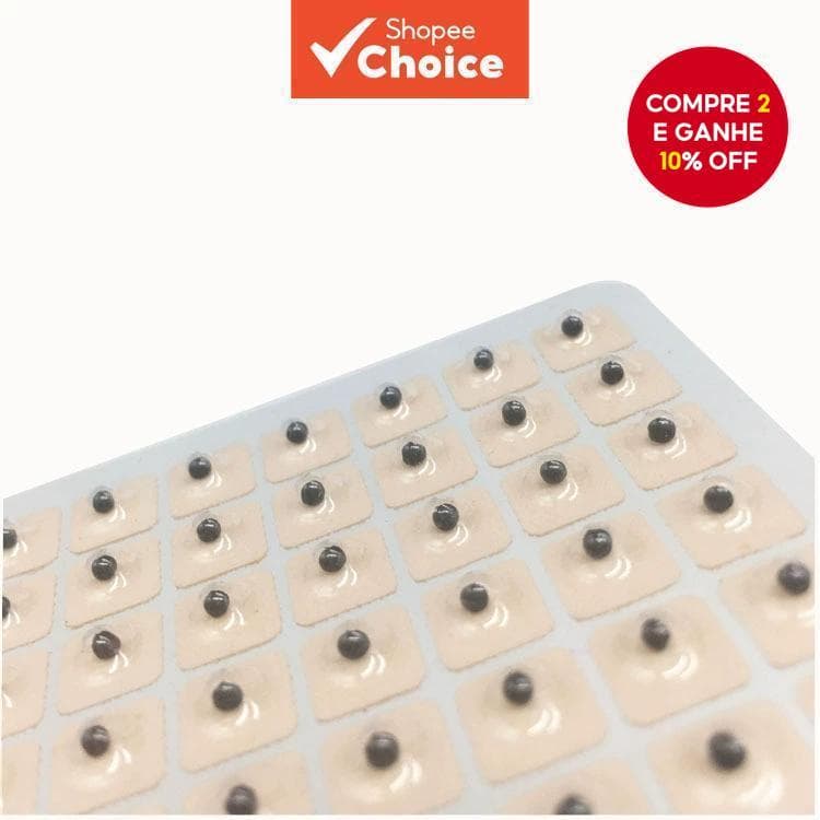  Novos 600 adesivos de pontos auriculares e adesivos de sementes de pressão em pontos de acupuntura para massagem