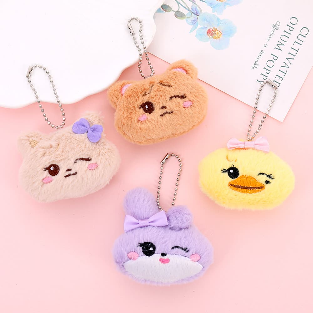 Chaveiro De Brinquedo De Pelúcia Kpop Idol BLACKPINK BK Fofo