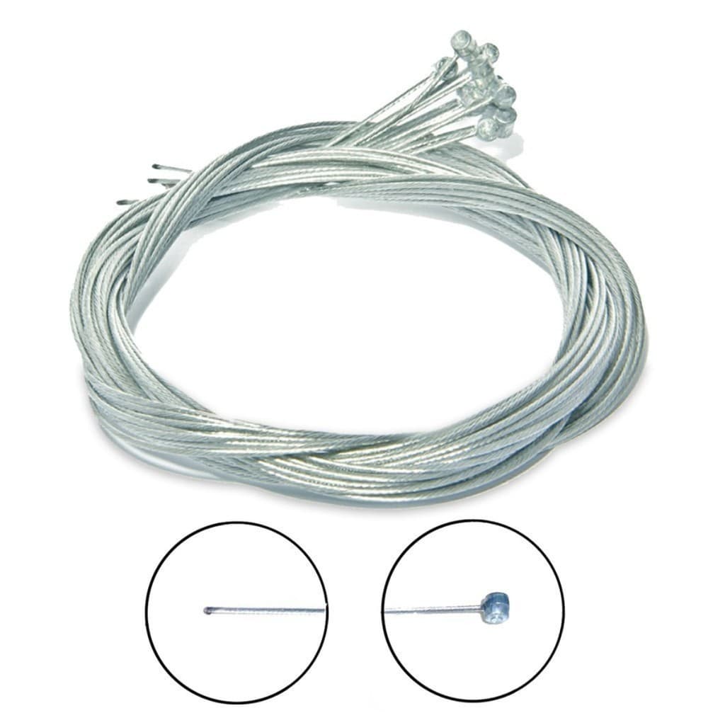 KIT 10 Cabos De Freio MTB Tamanho 1.800mm Ideal Para Freio V Brake e Freio A Disco