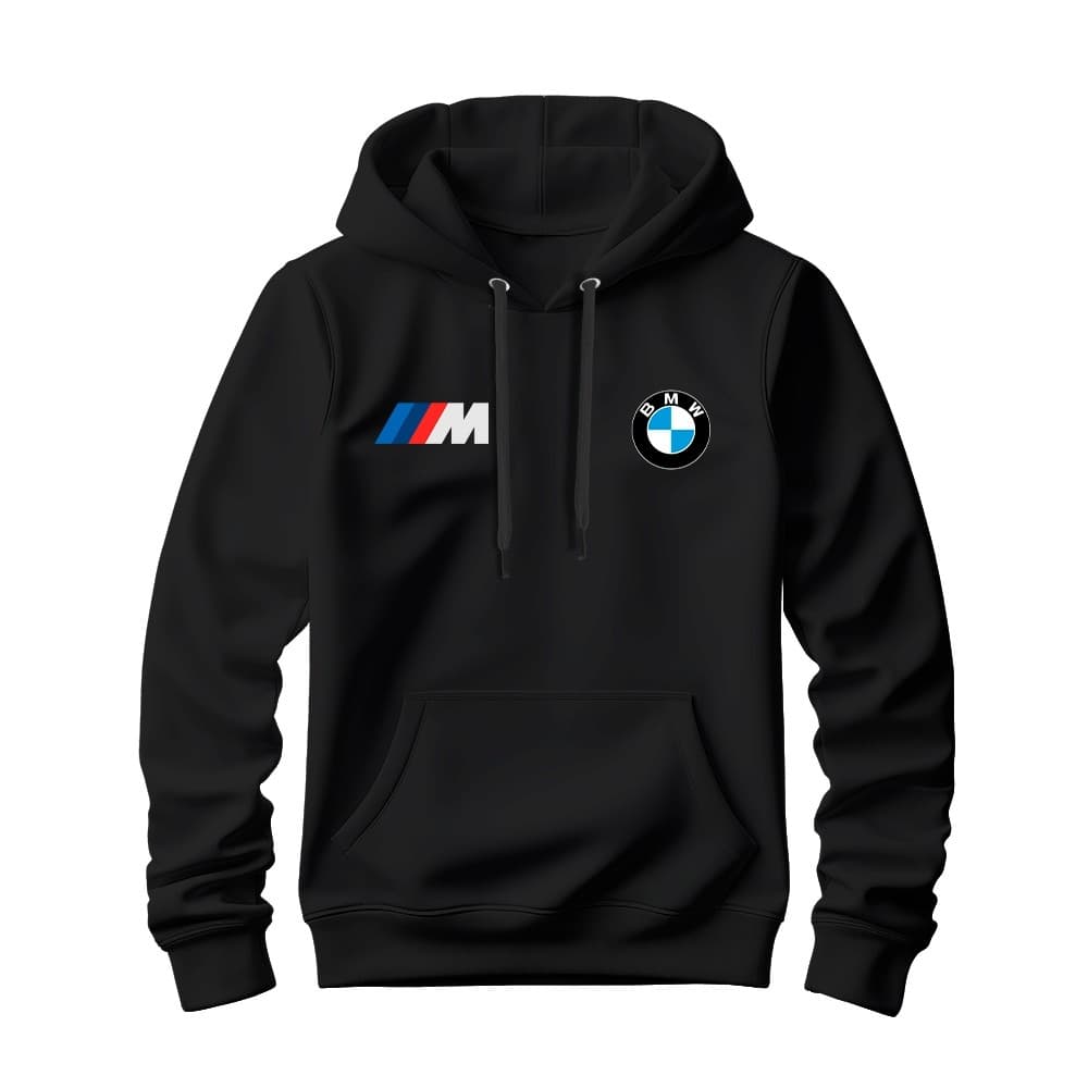 Moletom Masculino Canguru Premium Bmw Estampado Casual Unissex Blusa Frio Inverno Infantil Adulto