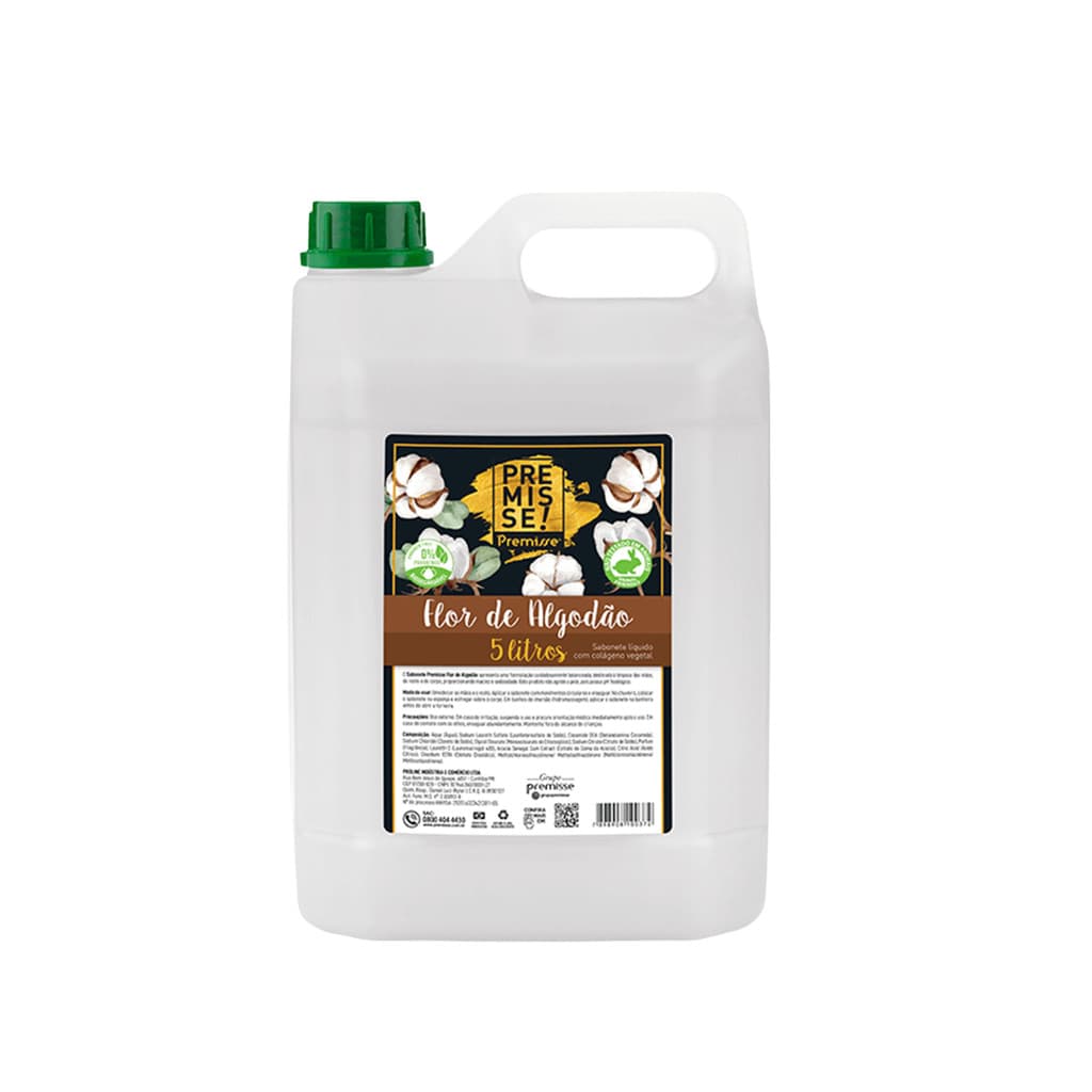 Sabonete Líquido Flor de Algodão 5L Premisse