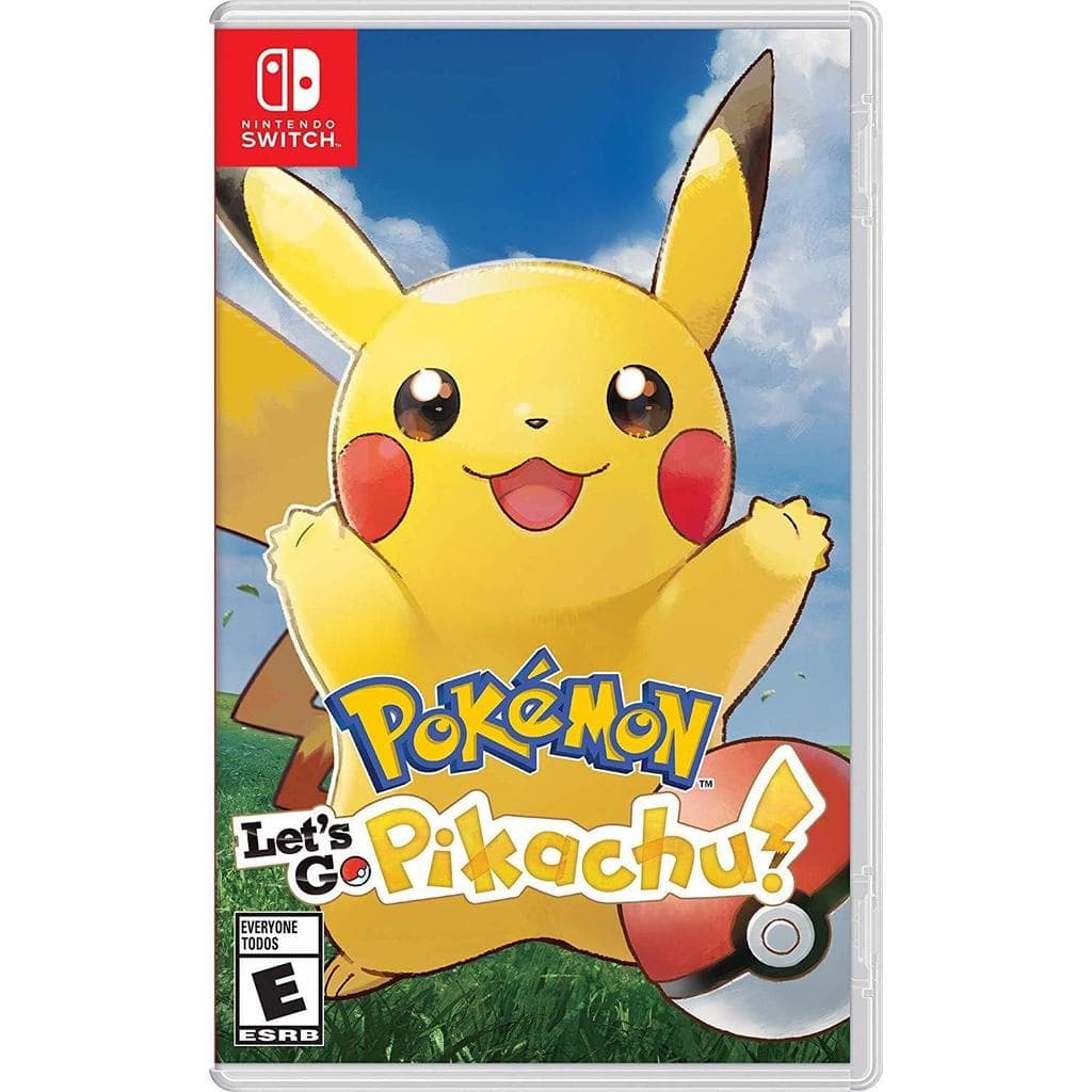 Pokemon Lets Go Pikachu Switch Midia Fisica