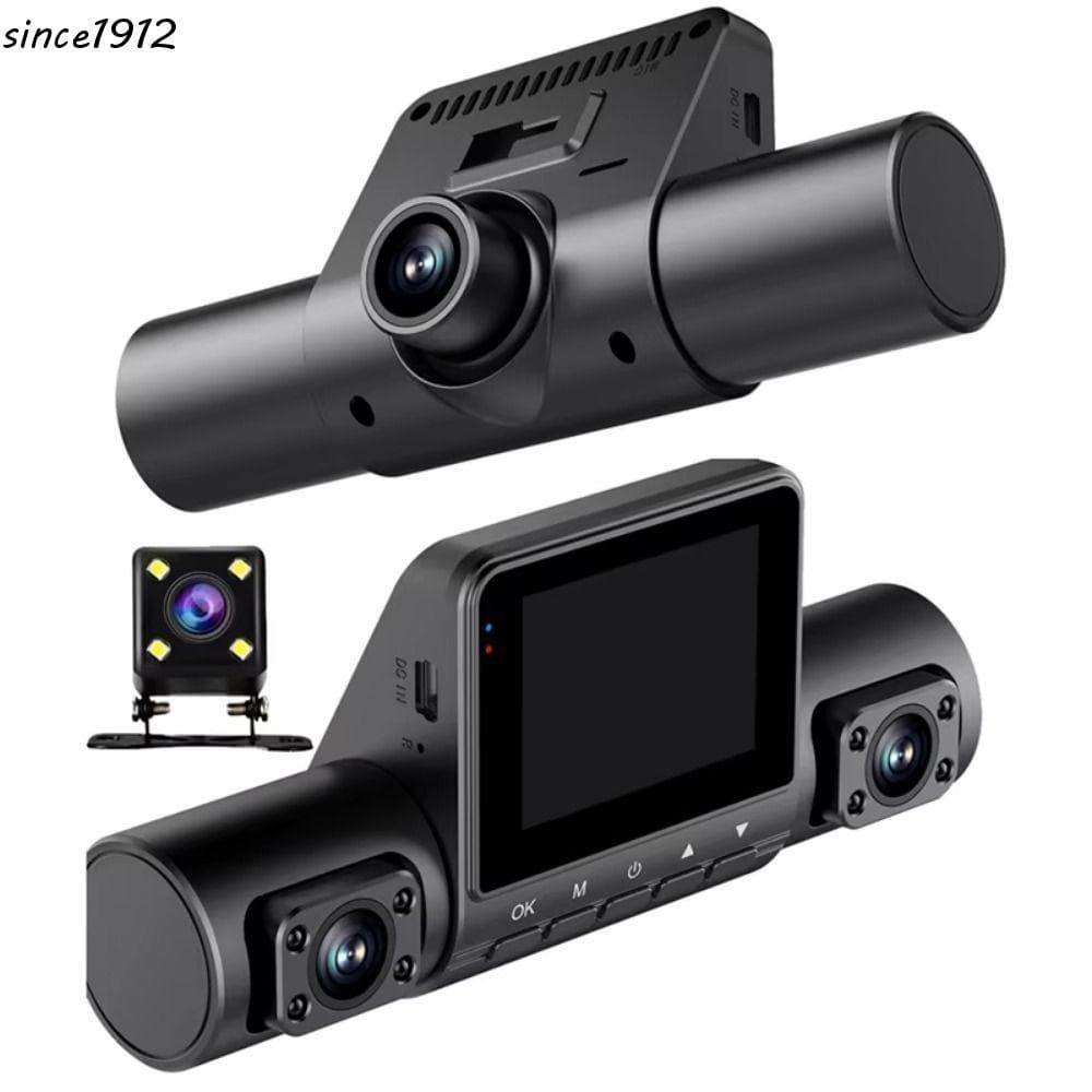 SINCE Tacógrafo De Visão Noturna Para Carro , Quad-Gravação Frontal/Traseira/Esquerda/Direita Câmera De Painel De Quatro