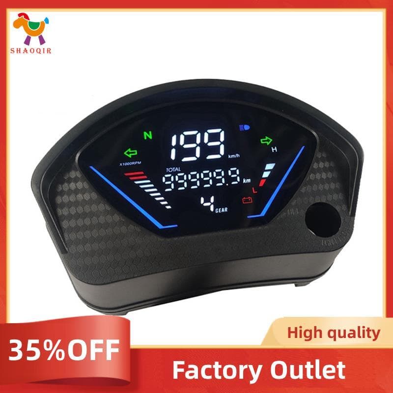 Medidor De Velocímetro Digital Para Motocicleta , Painel Versátil CD70 Jialing JL70 JH70 Acessório