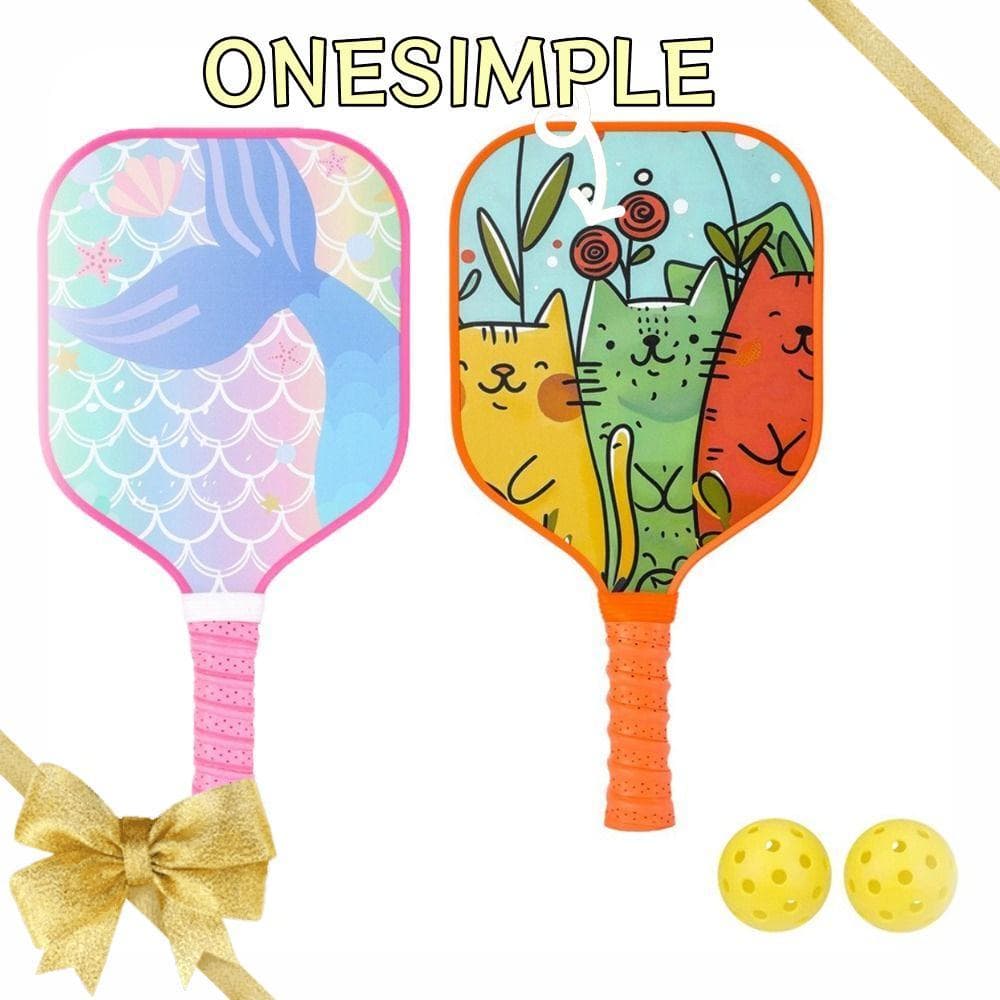 Conjunto De Remo De Pickleball OS , Núcleo De Favo De Mel Com 2 Brinquedos , Leve