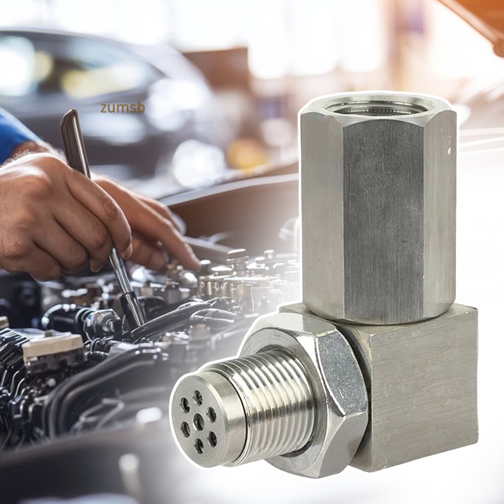 O Encaixe Do Sensor De Escape De Aço Inoxidável Limpa Efetivamente A Modificação De Exaustão Desempenho Da Luz Motor