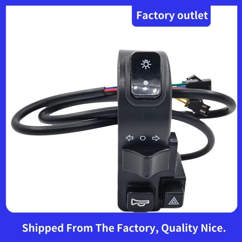 Interruptor Do Guiador ATV Motocicleta Acelerador Elétrico Chifre Botão De Engrenagem Universal Com 7/8 Polegada 22MM