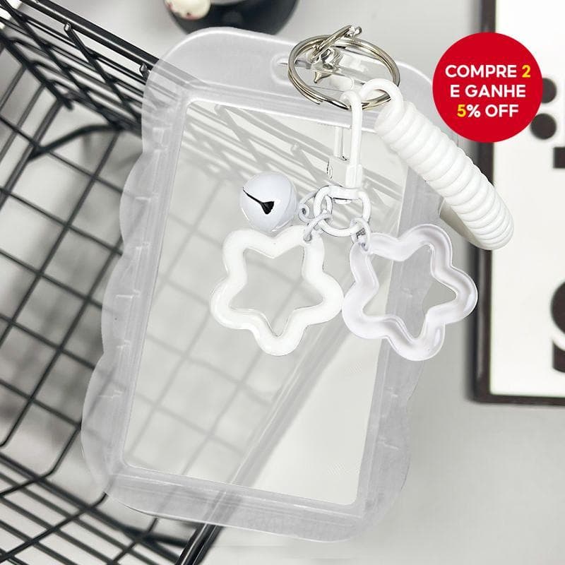 Porta-Cartões De Ônibus Transparentes Ideais Para Uso Diário E Presentear Alta Proteção Estética Viagem