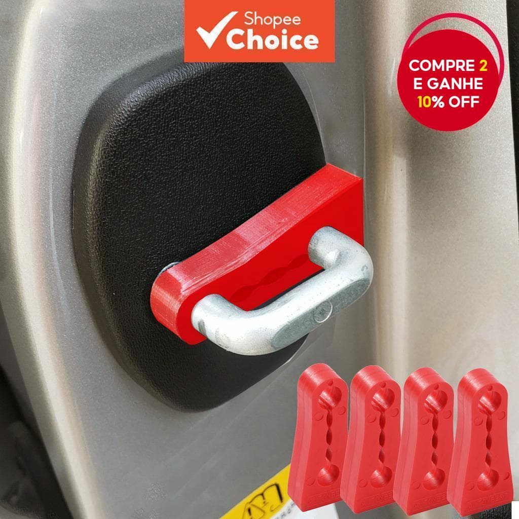 4 Pçs Amortecedor De Som Fechadura Da Porta Para Toyota Camry Corolla RAV4